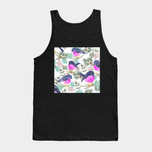 Pink robins Tank Top